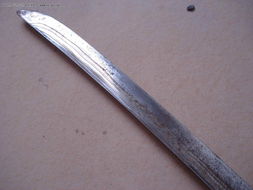 精品官刀條 面條紋 有頭有尾 整體干凈 有反刃 厚長的徑 缺米零拍 24小時制